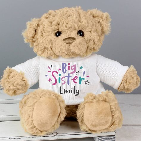 Valentines Day Teddy Bear, Blue Names, Personalised Teddy Bears, Pink Names, Teddy Bear Gifts, Cuddly Teddy Bear, Teddy Bear Girl, Cute And Cuddly, Special Symbols