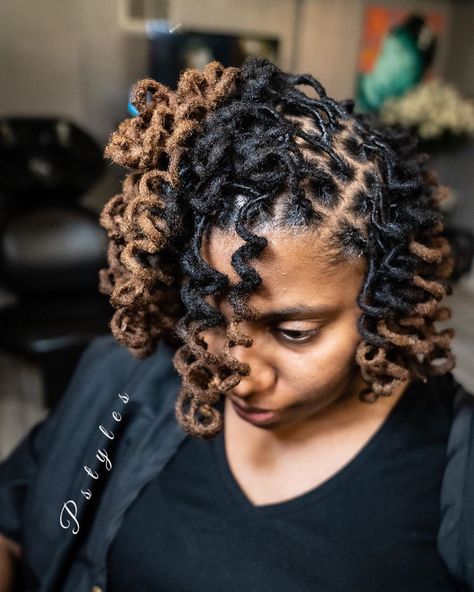 DMV Pro. Loctician Pstyles on Instagram: “Flexi rod curls on healthy full locs by me @pstyles3 .My products (NZURI Culture ) will have your hair growing. I used NZURI Culture loc…” Flexi Rod Loc Styles, Rod Loc Styles, Curled Locs With Flexi Rods, Rod Set On Locs, Flexi Rod Locs, Flexi Rods On Locs, Perm Rods On Locs, Flexi Rod Curls, Natural Hair Maintenance