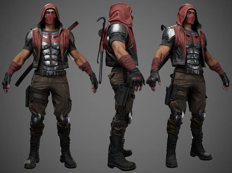 Gamora Comic, Red Hood Wallpaper, Red Hood Cosplay, Red Crow, Zombie Apocalypse Outfit, Create A Character, Movie Color Palette, Red Hood Jason Todd, The Outlaw