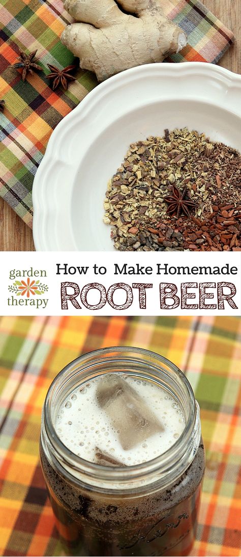 How to Make Delicious Root Beer at Home Homemade Root Beer Recipe, Homemade Root Beer, Root Beer Recipe, Family Drinks, Homemade Rootbeer, Fermented Drinks, Mead Recipe, Beer Recipe, Brewing Recipes