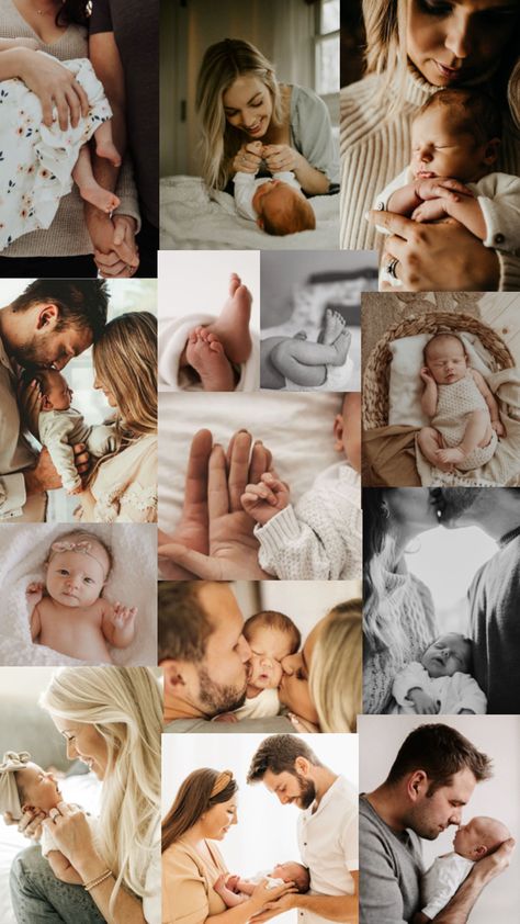 Newborn photoshoot ideas you can do without wrapping or posing the newborn. Baby Hospital Photos, Newborn Photoshoot Ideas, Newborn Family Pictures, Maternity Photography Poses Pregnancy Pics, Newborn Family Photography, Baby Pictures Newborn, Newborn Family Photos, Birth Photos, Newborn Baby Photoshoot