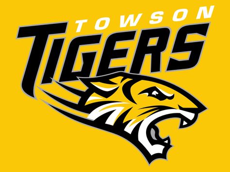 I can't wait to go here next year! Towson University Towson University, Secondary Logo, College Sorority, College Board, Tiger Logo, Dream College, Word Mark Logo, University Logo, Virtual Museum