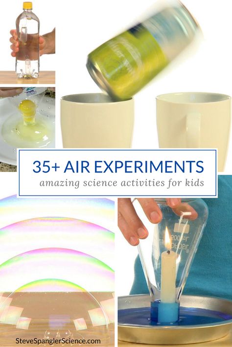 35+ Air Science Experiments for Kids! When you explore the properties of air, you discover that air occupies space, has weight and exerts pressure. Air Science Experiments Preschool, Air Preschool Activities, Properties Of Air Experiments, Air Science Experiments Kids, Air Pressure Experiments For Kids, Air Activities For Kids, Air Experiments For Kids, Air Experiments, Air Pressure Experiments