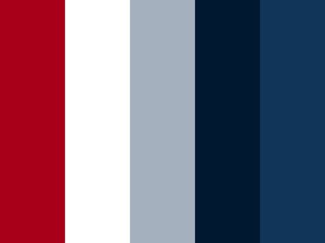 Red Navy White Color Palette, Usa Color Palette, Red White Blue Color Palette, Patriotic Color Palette, America Color Palette, Patriotic Branding, Red Blue Palette, American Color Palette, Americana Color Palette