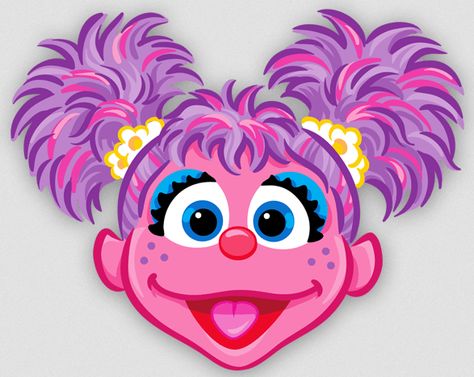 . Abby Cadabby Sesame Street, Sesame Street Christmas, Happy Birthday Cookie, Elmo World, Dog Poems, Abby Cadabby, Face Template, Sesame Street Birthday Party, Sesame Street Characters