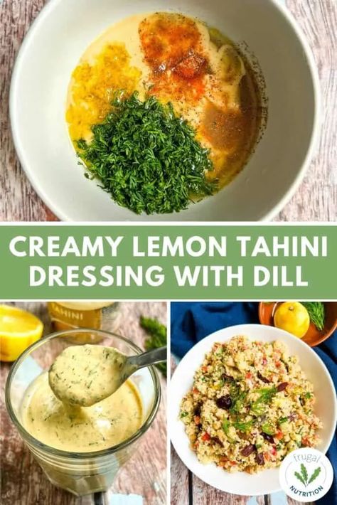 Dill Tahini Dressing, Vegan Dill Dressing, Dill Salad Dressing Recipe, Lemon Herb Tahini Dressing, Dill Salad Dressing, Dill Dressing Recipe, Lemon Dill Dressing, Shawarma Meat, Tahini Dressing Recipe