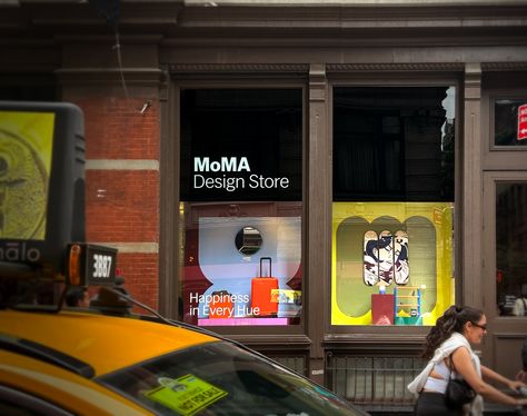 Fall campaign visual identity for MoMA Design Store based on the idea of dopamine decor. Moma Design Store, Bar Website, Moma Design, Dopamine Decor, Collateral Design, Physical Space, Website Redesign, Feeling Positive, Color Psychology