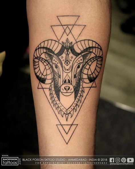 Tattoos Capricorn, Capricorn Sign Tattoo, Capricorn Tattoo Designs, Widder Tattoo, Sagittarius Tattoo Designs, Ram Tattoo, Horoscope Tattoos, Capricorn Tattoo, Taurus Tattoos