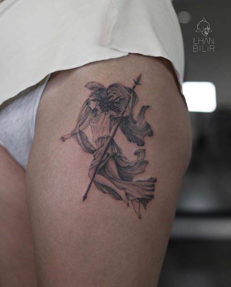 Circe Tattoo Greek, Chess Piece Tattoo, Tattoos 2023, Piece Tattoo, Chic Tattoo, Statue Tattoo, Tattoo Flowers, Goddess Tattoo, Tasteful Tattoos