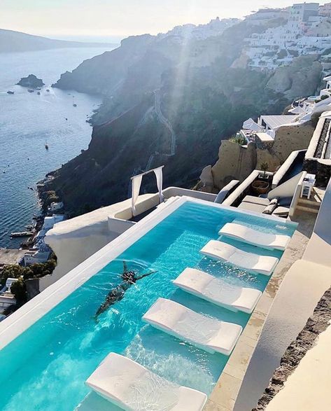 Luxury Resorts on Instagram: “Canaves Oia, Santorini ⠀ Photography by @qjulesssss” Santorini Photography, Mountain Sky, Oia Santorini, Luxury Resorts, Resort Villa, Luxury Resort, Beautiful Destinations, Santorini, Luxury Lifestyle