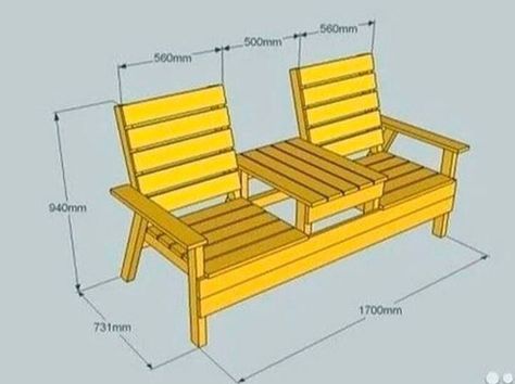 Outdoor Chairs Diy, Diy Furniture Chair, Wood Working Projects, Furniture Design Wooden, Diy Wooden Projects, Outdoor Furniture Plans, Carpentry Diy, Pallet Furniture Outdoor, Diy Home Furniture