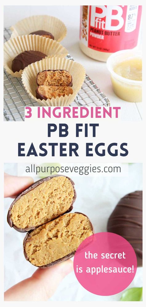 Low Calorie Pb2 Desserts, Fit Pb Recipes, Peanut Butter Eggs Recipe 3 Ingredients, Deserts With Pb2, Pb2 Recipes Low Calorie, Healthy Peanut Butter Easter Eggs, Healthy Peanut Butter Eggs Recipe, Pb2 Baking Recipes, Healthy Pb Fit Recipes