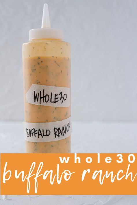 Whole30 Buffalo Ranch is my everything sauce during whole30. I seriously want to eat it on everything that I am having. It is a creamy sauce that is dairy free, paleo and whole 30 compliant. Whole 30 Sauces, Paleo Kids Lunch, Everything Sauce, Buffalo Sauce Recipe, Paleo Menu, Paleo Kids, Delicious Paleo Recipes, Buffalo Ranch, Kid Approved Meals