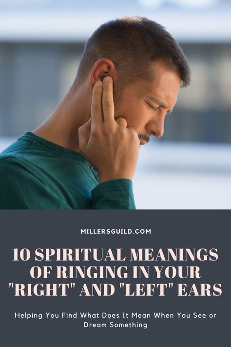 10 Spiritual Meanings of Ringing In Your “Right” and “Left” Ears Ears Ringing Meaning, Spiritually Aligned, Blocked Nose, Ear Sound, Eye Meaning, Message Of Encouragement, Herbal Magic, Angel Messages, Meant To Be Together