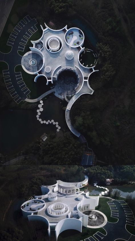 Conseptioal Architecture, Curvilinear Landscape Design, Heart Architecture, Biomimetic Architecture, Circular Architecture, Cultural Exhibition, Landscape Exhibition, Exhibition Architecture, China Nature