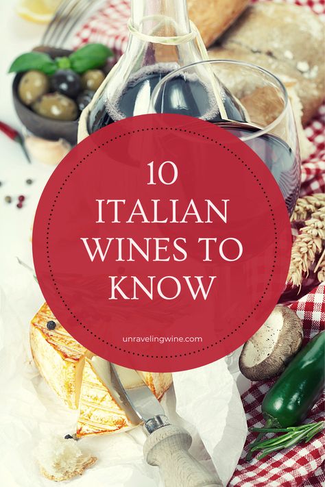 Wine Cheat Sheet, Wine Party Food, Wine Tasting Guide, Best Italian Wines, Types Of Red Wine, White Wine Grapes, Wine Facts, Italian Drinks, Wine Grape