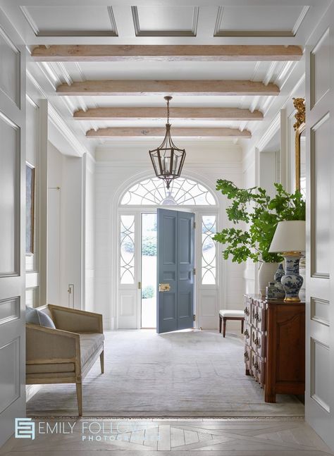 Interiors — Emily Followill Photography Entryway Design, Entryway Inspiration, Becki Owens, Hallway Designs, Foyer Decor, Foyer Design, Entry Way Design, Colonial Revival, Virtual Design