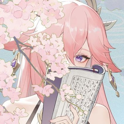 yae miko icon fanart genshin impact Yae Miko, Anime Profile, I Icon, Photo Profil, Pretty Art, Cute Icons, Pink Hair, Genshin Impact, Aesthetic Anime