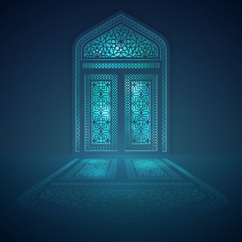 Islamic background design mosque window ... | Premium Vector #Freepik #vector #book Islamic Design Graphic, Islamic Background Design, Cool Powerpoint, Shadow Background, Mosque Silhouette, Certificate Background, Islamic Background, Islamic Wallpaper Hd, Islamic Caligraphy Art