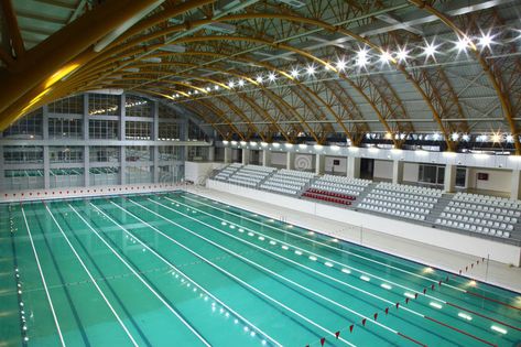 Olympic sized swimming pool. Interior details of lanes and seating in Olympic si #Sponsored , #Paid, #Sponsored, #swimming, #Olympic, #seating, #pool Olympic Pool, Outdoor Olympic Swimming Pool, Olympia 16 Pool, Olympic Stadium, Olympic Pool Architecture, Olympic Swimming, Underwater Lights, Olympic Sports, Stock Photography Free