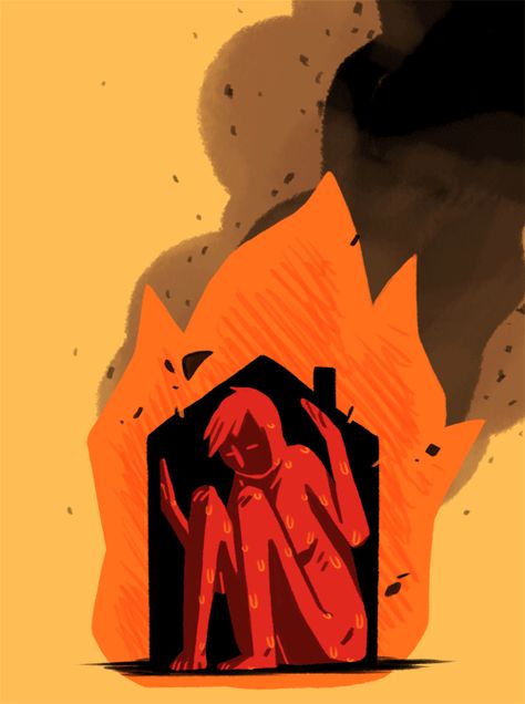 Cole Ott, 'Home'. #art #illustration #people #fire #animation #gif #ColeOtt Woman On Fire, Rotoscope Animation, Fire Gif, Fire Illustration, Fire Animation, Fire Design, Illustration People, Animation Gif, Motion Graphics Design