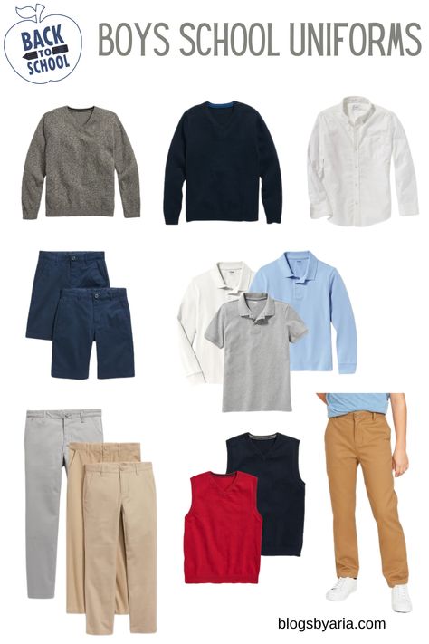 back to school boys school uniforms School Uniform Styling, Happy August, School Uniform Fashion, School Uniform Outfits, Boys Uniforms, School Plan, Go Back To School, First Day Of School Outfit, School Wear