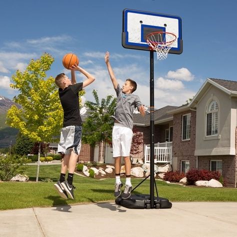 Basketball Games For Kids, Basketball Rim, Basketball Goal, Basketball Tricks, Portable Basketball Hoop, Basketball Systems, Basketball Camp, Basketball Goals, Basketball Equipment