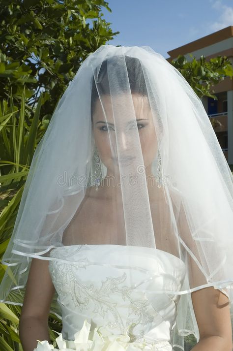 Caribbean Beach Wedding - Bride with Veil. Bride with Veil on before wedding , #sponsored, #Wedding, #Beach, #Caribbean, #wedding, #Veil #ad Veils Over Face, Veil Over Face, Caribbean Beach Wedding, Hijab Wedding Dress, Blusher Veil, Bride Veil, Wedding Hairstyles With Veil, Long Hair Wedding Styles, Veil Brides