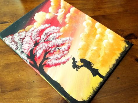 Mothers day card Mother's Day Paintings, Mother Day Painting Ideas, Mothers Day Painting Ideas Canvases Mom, Mothers Day Paintings, Mother’s Day Painting, Mother's Day Painting Ideas Canvases, Acrylic Painting Night Sky, Mothers Day Painting Ideas, Mothersday Painting