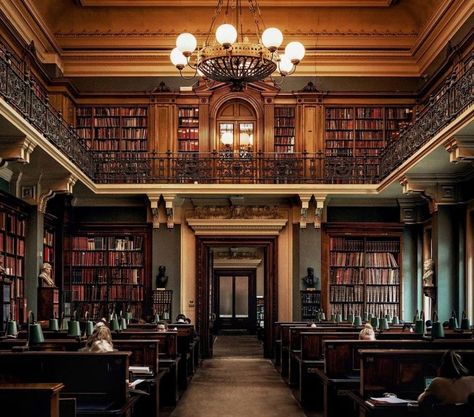 Slytherin Gang, Green Library, Study In London, Private Library, Gothic Buildings, Beautiful Library, Flight Booking, Beautiful London, Art Library