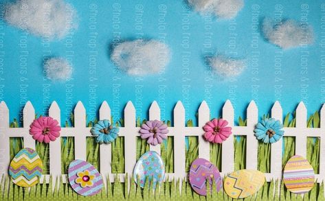 Concert Backdrop, Easter Bulletin Boards, Easter Pics, Green Screen Backdrop, Spring Bulletin, Easter Photoshoot, Easter Photography, Backdrops Kids, Easter Festival