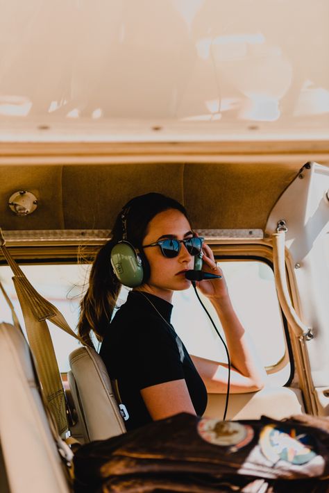 Ready To Go, A Woman, Headphones