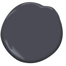 Ebony Slate 2118-30 | Benjamin Moore Bm Witching Hour, Witching Hour Benjamin Moore, Westcott Navy, Mountain House Exteriors, Kendall Charcoal Benjamin Moore, Benjamin Moore Kitchen, Bourbon Room, Kendall Charcoal, Paint Your House