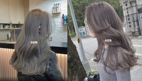 “Milk tea grey” hair is trending hard – here’s how you can find a shade that’s just right for you – Daily Vanity Singapore Milk Tea Grey Hair, Grey With Brown Undertones, Hair Colour Inspiration, Gray Balayage, Conditioning Hair Mask, Deep Conditioning Hair, Warm Skin Tone, Cool Skin Tone, Brunette Color