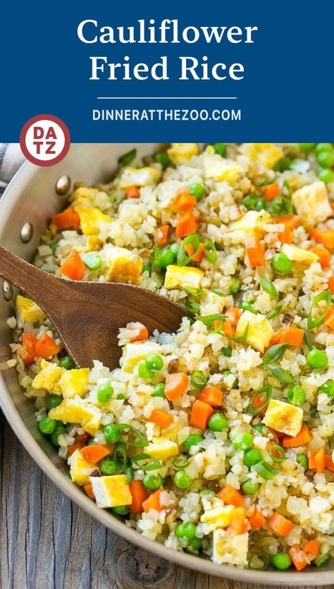 Soy Sauce Fried Rice, Chicken Cauliflower Fried Rice, Chicken Fried Rice Healthy, Paleo Cauliflower Fried Rice, Simple Fried Rice, Homemade Chicken Fried Rice, Recipe Fried Rice, Veg Fried Rice Recipe, Tasty Fried Rice