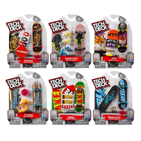 Tech Deck 96mm Fingerboard Assorted | Target Australia Stocking Stuffers For Boys, Mini Skateboard, Real Skateboards, Finger Skateboard, Tech Deck, Toy Machine, Best Stocking Stuffers, Plan B, Authentic Design