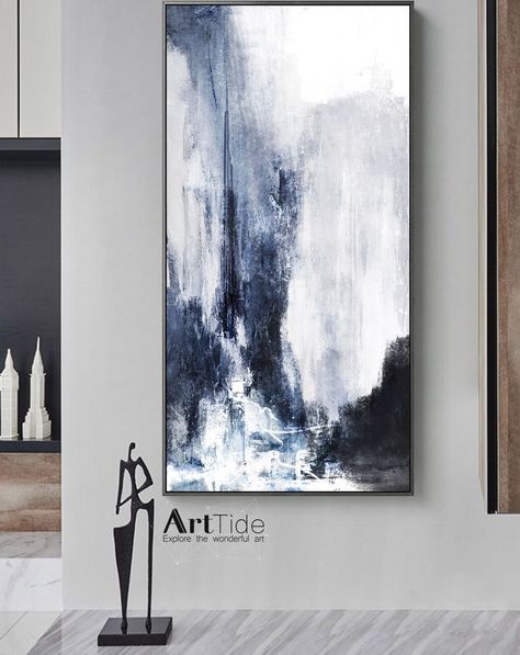 Abstract Textured Art, White Abstract Painting, Abstract Painting Modern, Art Texture, Blue Dream, Large Abstract Painting, Painting Modern, Modern Abstract Painting, Hand Painting