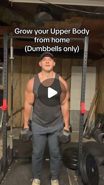 Dumbell Back Workout At Home, Beginner Dumbbell Workout At Home, Men Upper Body Workout, Upper Body Workout Dumbbell, Upper Body Dumbbell, Dumbbell Workout Routine, Upper Body Dumbbell Workout, Upper Body Workout Routine, Work Out Routines Gym