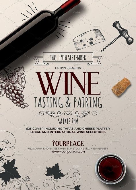 Wine Event Poster, Wine Poster Design, Wine Advertising, Poster Design Ideas, Wine Logo, Wine Tasting Events, Wine Event, Wine Tasting Party, Wine Poster