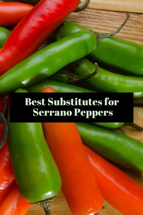 Serrano peppers are a popular ingredient in various cuisines, known for their moderate heat and distinct flavor. However, there are instances when you might need a suitable substitute, either due to availability, personal taste preferences, or desire to experiment with different flavor profiles. Finding the right alternative can be crucial in achieving desired results in your culinary creations without compromising on taste or intensity. Thai Bird Chili, Fresno Peppers, Serrano Peppers, Types Of Peppers, Pepper Salsa, Stuffed Anaheim Peppers, Serrano Pepper, Habanero Peppers, Stuffed Poblano Peppers