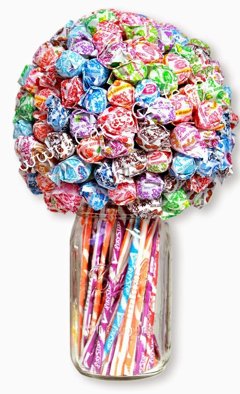 Dumdum Bouquet, Candy Centerpiece Ideas, Candy Boquets, Candy Centerpiece, Lollipop Bouquet, Candy Trees, Candy Arrangements, Candy Centerpieces, Candy Land Birthday Party