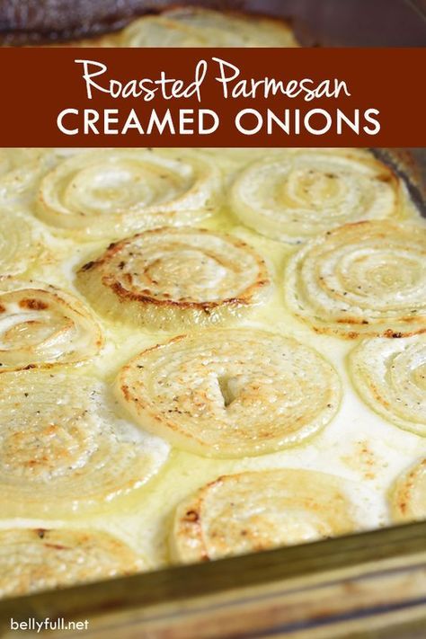 Parmesan Creamed Onions, Side Dishes For Steak, Wine Bath, Baked Onions, Steak Side Dishes, Side Dishes For Chicken, Creamed Onions, Roasted Onions, Bulgogi