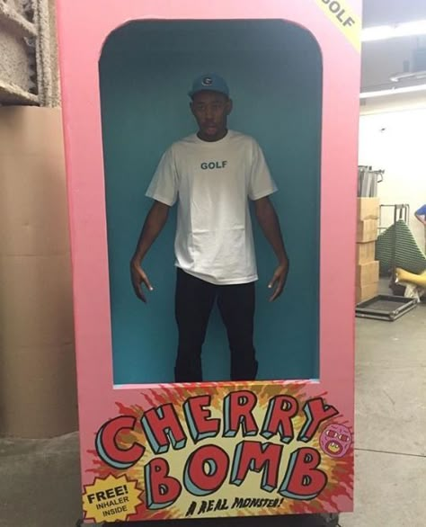 Cherry Bomb, Tyler The Creator, A Man, Cherry, The Creator, Pink