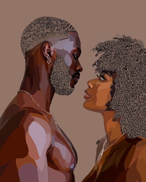 Black Power Art, Relationship Affirmations, Black Couple Art, Black Art Painting, Afrocentric Art, Black Artwork, Black Art Pictures, Black Love Art, Dope Art