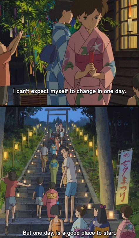 All Studio Ghibli Movies, Animated Movies Characters, Animation Quotes, Japanese Animated Movies, Movies Quotes Scene, Animes To Watch, Korean Drama Quotes, Anime Quotes Inspirational, Studio Ghibli Movies