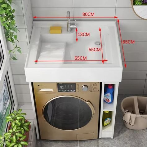 Buy YY Alumimum Washing Machine Cabinet Washing Machine All-in-One Cabinet Balcony Laundry Tub Wash Basin Cabinet at Aliexpress for . Find more 15, 200042147 and  products. Enjoy ✓Free Shipping Worldwide! ✓Limited Time Sale ✓Easy Return. Sink On Washing Machine, Washing Machine Under Wash Basin, Basin And Washing Machine, Cabinet Washing Machine, Sink Washing Machine, Washing Machine Cabinet, Washing Machine Dimensions Cm, Wash Basin Cabinet, Washing Machine 25"-26" Wide