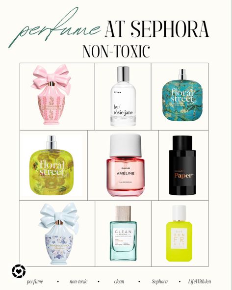 Indulge in so many fun and fragrant options at Sephora without the toxic chemicals! #perfume #sephora #fragrance #nontoxic #ltk Nontoxic Perfume, Non Toxic Perfume, Sephora Fragrance, Perfume Sephora, Dye Free Foods, Toxin Free Living, Nontoxic Beauty, Clean Perfume, Forever In Love