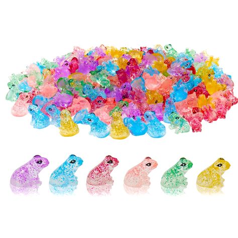 PRICES MAY VARY. Material: Made of high quality resin, strong and sturdy Size: Each approx.0.45 inches(H) Package including 180 pieces tiny resin frog figurines in 6 colors, each color 30 pieces, sufficient quantity can satisfy your different uses Realistic shape: colorful mini frog ornaments are designed with vivid appearance according to the real frog, the color is bright and the shape is vivid Ideal for miniature fairy garden, your home decoration, your small flower pot, miniature fairy tale, Mini Ducks, Real Frog, Tiny Frogs, Resin Frog, Frog Ornaments, Small Frog, Decor Cake, Small Flower Pots, Frog Figurines