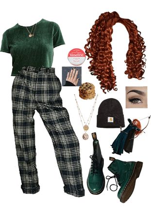 Merida Inspired Outfits, Disney Bounding Merida, Brave Inspired Outfits, Modern Merida Outfit, Merida Outfit Modern, Merida Inspired Outfits Casual, Merida Modern Outfit, Merida Brave Inspired Outfits, Merida Aesthetic Disney Princess