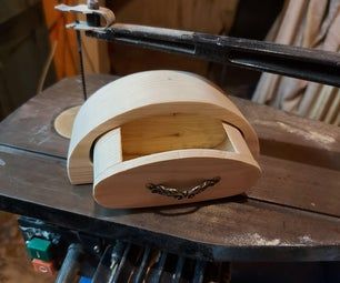 Bandsaw Boxes Made Easy : 20 Steps (with Pictures) - Instructables Bandsaw Box Templates Free, Bandsaw Box Templates, Bandsaw Box Ideas, Woodworking Bandsaw, Bandsaw Projects, Little Trinkets, Bandsaw Boxes, Wooden Toys Diy, Diy Storage Shelves